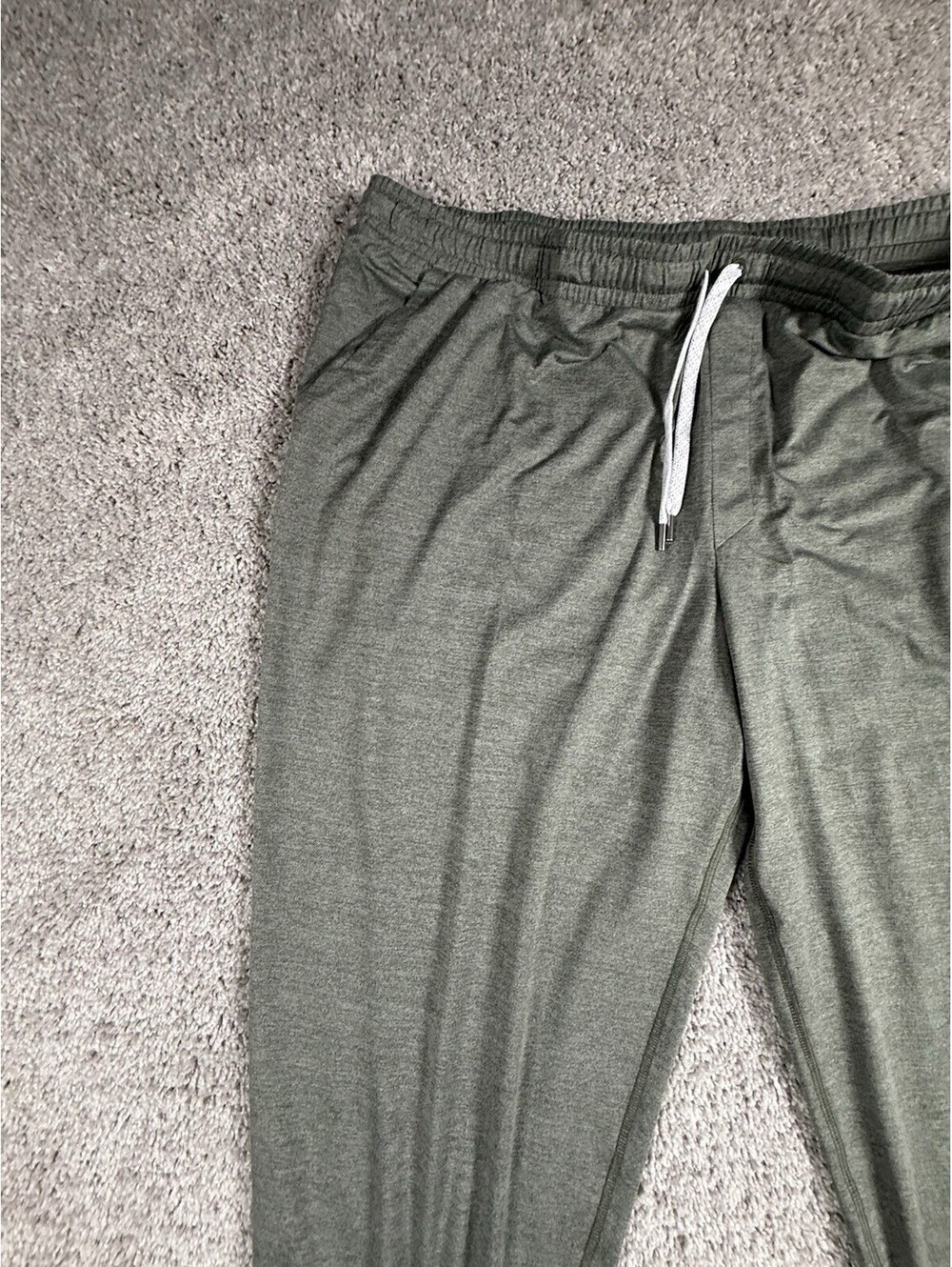 NWT All In Motion Men’s Joggers Size XXL Green Zip Pockets - Picture 4 of 10